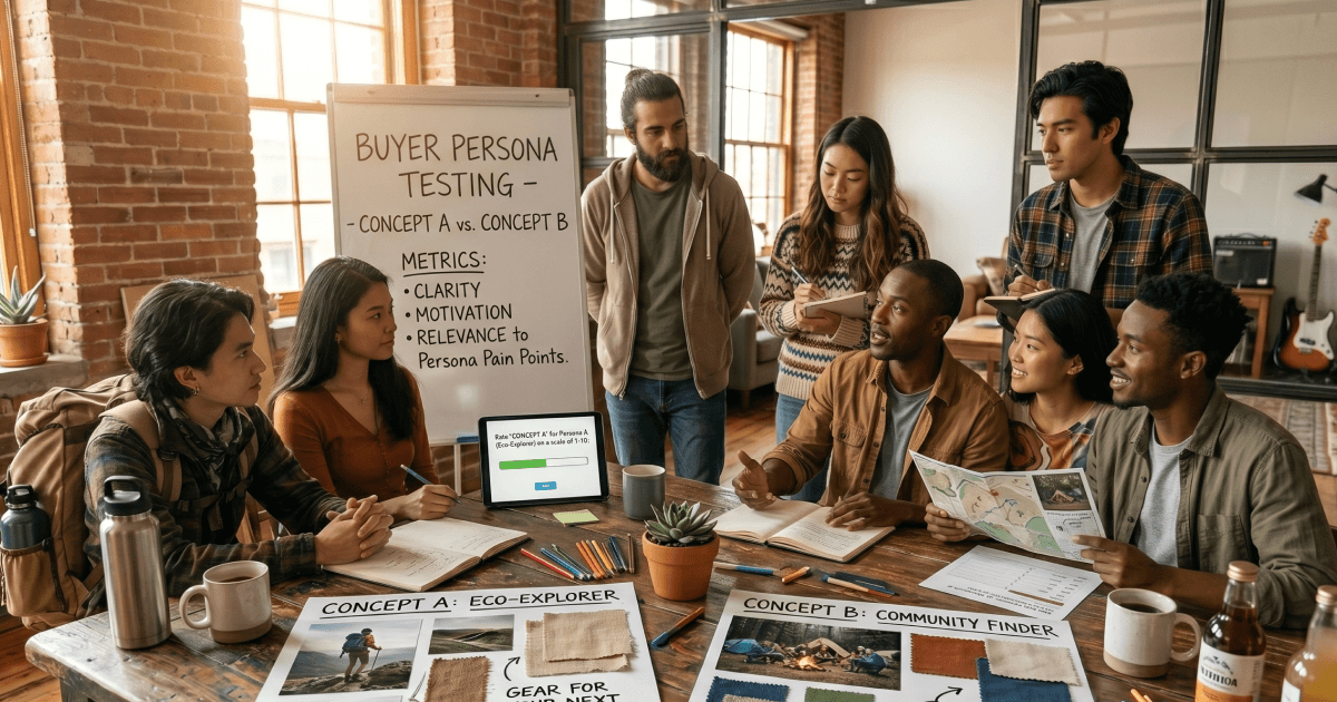 test messaging buyer persona