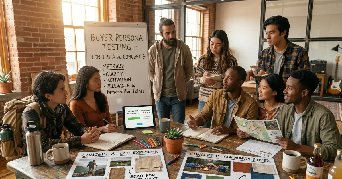 test messaging buyer persona