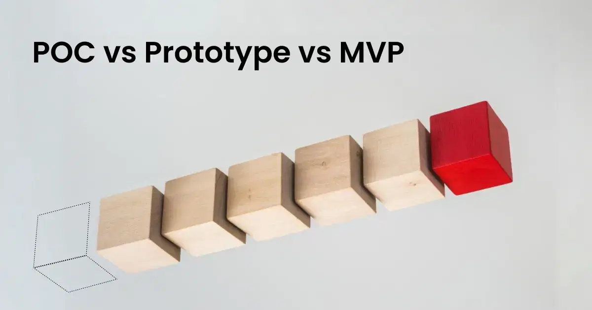 choose between poc vs prototype vs mvp guide