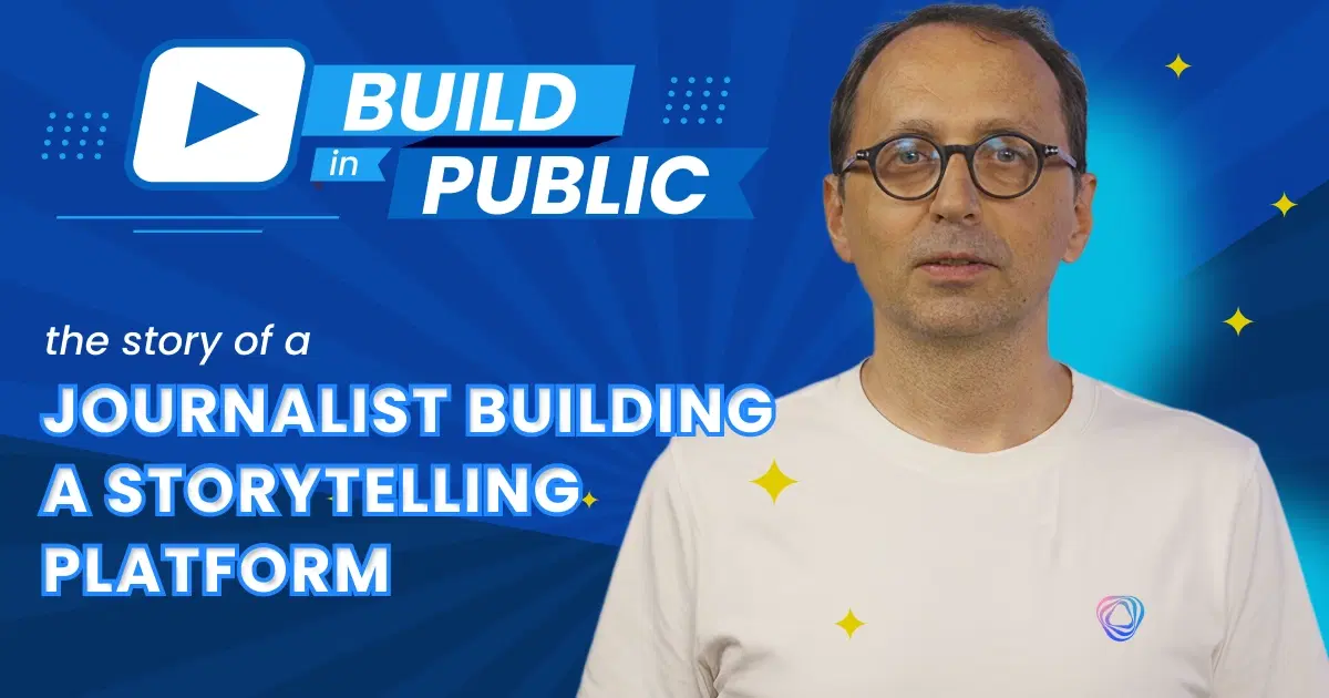 visibilio journalist building storytelling platform